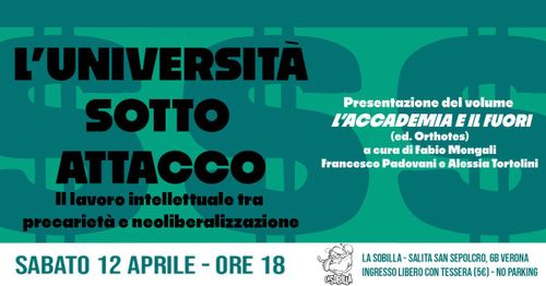 L’università sotto attacco