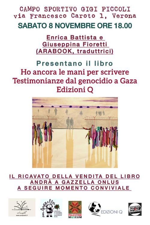 presentazione del libro "Ho ancora le mani per scrivere"