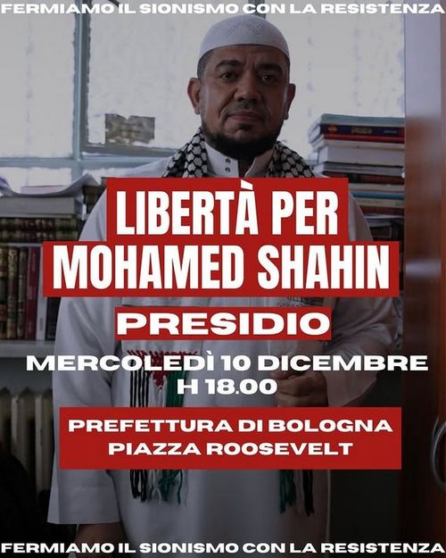 LIBERTÀ PER MOHAMED SHAHIN!