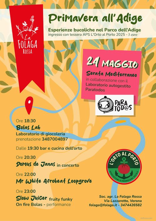 Primavera all'adige alla sera: Mediterraneo