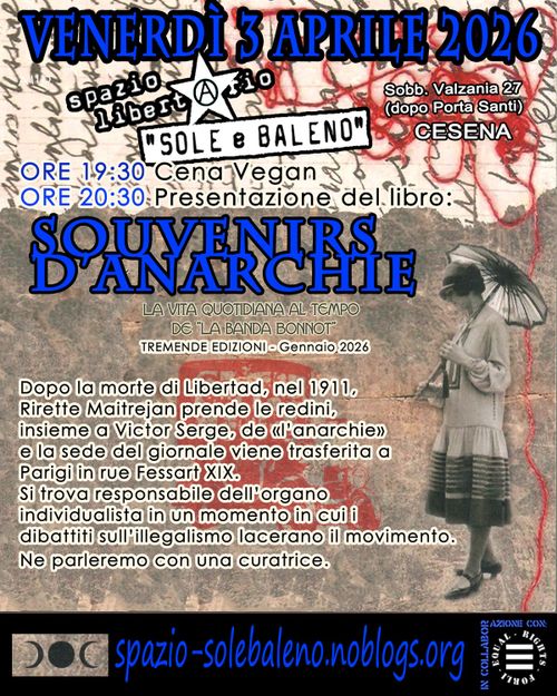 Souvenirs d'anarchie