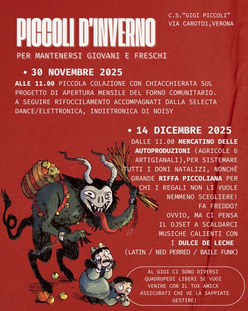 Domenica al Piccoli - Discussione Forno Comunitario