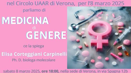 LA MEDICINA DI GENERE