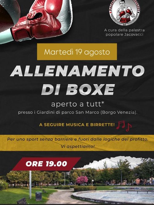 Allenamento al Parco!